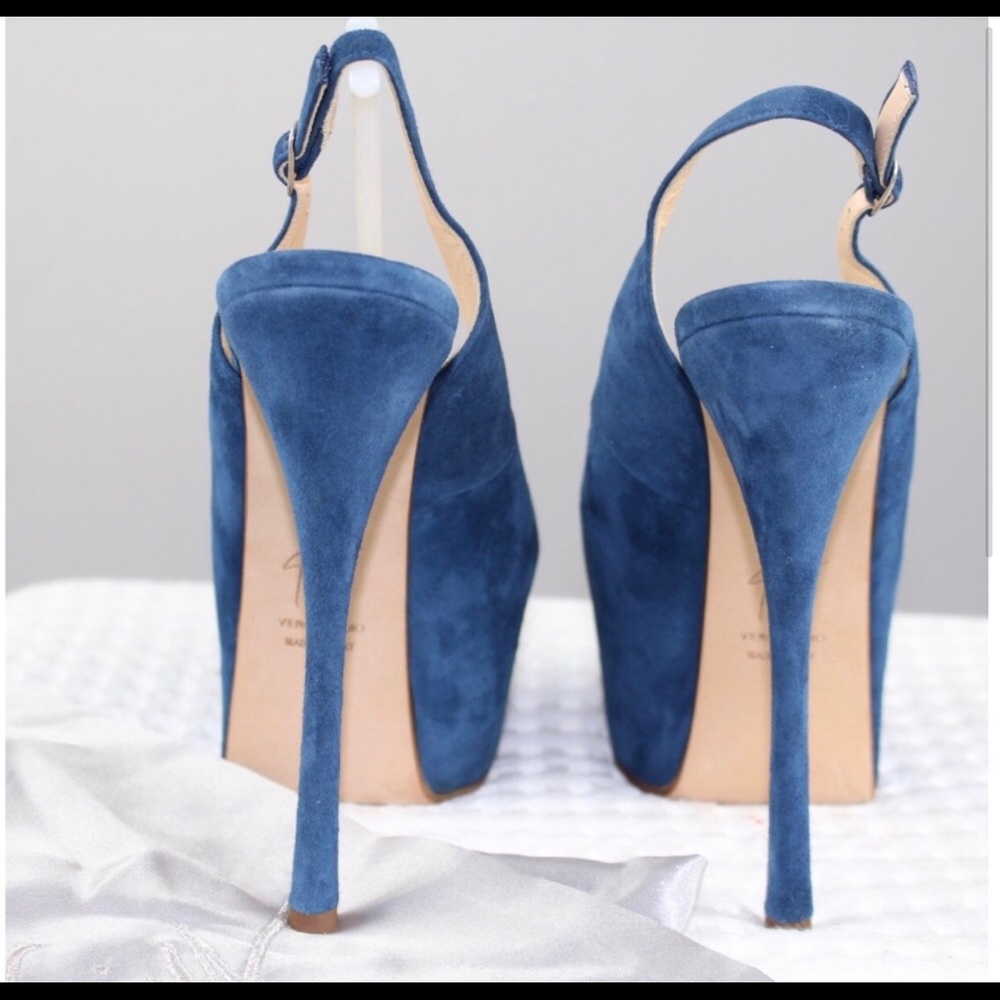 Giuseppe Zanotti peep toe platform heels